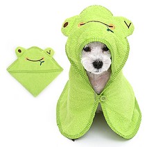 펫데일리 청개구리 타월 M사이즈 목욕타올