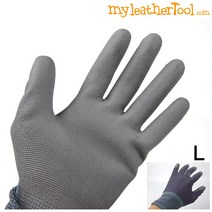 가죽공예 - 바느질용 장갑 grey *다용도 장갑*, 바느질용 장갑-사이즈L