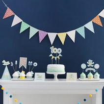 이베이비랜드 베이비민트 페이퍼 백일상 9종 세트, 1세트