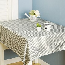 찬미디자인 D방수식탁보 미니삼각, 그레이, 직2인 108x130cm