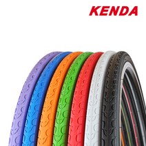 켄다 컬러 700×28c 타이어 하이브리드 자전거 타이어, 화이트, 1개