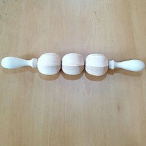 편백세상 편백나무 마사지봉 경락봉, 편백나무 뱃살마사지봉(바람개비형)