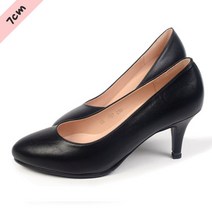 [특허출원구두] 중간코 7cm _ 블랙