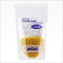 아마존 크리스탈 칼라샌드 (노란색), 노랑색, 200g