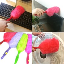 마켓킹 흡착식 먼지털이개 먼지킬러(미들형), 그린, 1개