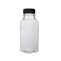 미르코리아 사각쥬스 페트병 브릿지 블랙, 200ml, 1개