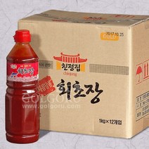 골고루컴 친정집회초장 1kg 12개입 박스 초고추장, 12개입×1개, 90000개