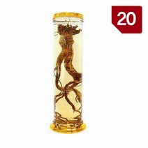 용천자연유리 담금주병 인공 20호, 1개