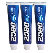 애경 치석케어 2080 어드밴스 블루 치약, 1개입, 3개