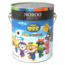 (주)노루페인트 노루페인트 뽀로로 키즈 수성페인트, 3.8L, 뽀로로 홍당무