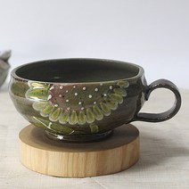 이천도자기 토비 해바라기향기 커피잔&면기B 일반머그, 구성, 1개, 1개