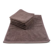 행주 10장 6900원 순면 극세사 물수건 업소 송월 가정 주방 컬러 호텔 바둑 2중 극세사 차량 미세먼지 세차 걸레, 06 호텔브라운 행주, 5장
