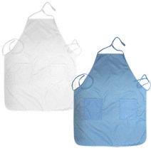 KJ 제전방진용품 방진앞치마, 스카이블루-Free