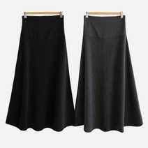 마미누리 인조밍크털 임부용 후레아스커트