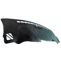 DUB 가죽 대쉬보드커버 [수입차종] 블랙, 지프 레니게이드(16년~), 1개