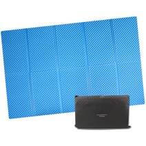 한원산업 엠보 캠핑 매트, 블루