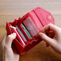 Holiday Half Clutch, strawberryred