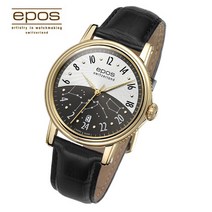 EPOS 3390.302.22.38.25 가죽 시계
