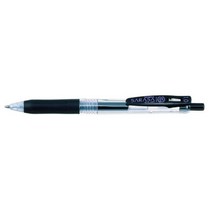 제브라 사라사클립펜/B-JJE15/1.0mm/흑 청 적, 1개, S510184(흑)
