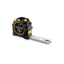 코메론) 줄자 맥그립 (KMC-32), 블랙(5.5mx19mm/양면눈금), 1개