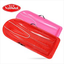 내쇼날 눈썰매 1인용 NSB999 유아 아기 어린이 초등학생 성인 플라스틱 겨울, NSB999_오렌지