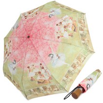 명화 드가의 발레수업 3단완자동우산