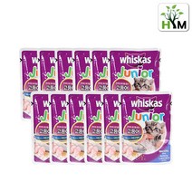 위스카스 파우치, 주니어고등어, 12개