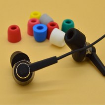 미스터홈 이어폰캡 메모리폼팁, 3mm 대, 블랙