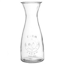 잎새몰 드링크자 손잡이유리병 밀폐유리병 드링킹자, 카라페 유리병1000ml, 1