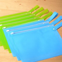 해피세일 국산 고주파지퍼백10장 칼라 슬라이드지퍼백, 06_(27YA)손잡이-연두27x18(10장), 1세트