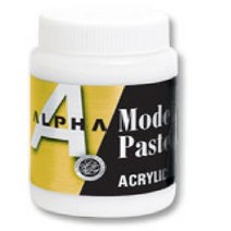 알파색채 알파 아크릴 보조제 모델링 페이스트 250ml 페스트