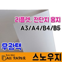 올페이퍼 스노우지, 스노우지 180g_A4_250매