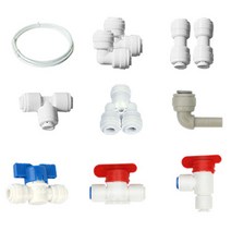 와이넷 정수기부속 일반6mm, 6mm I형피팅(2개), .