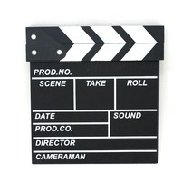 베리구즈 슬레이트 미니칠판 (clapper board 클레퍼보드), 블랙, 1개