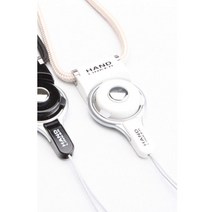 한단고 2WAY 핸드폰 목걸이줄 신분증 스트랩, 4. WHITE(흰색), Set