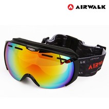 에어워크 고글 AW621 Black 안경착용 주니어용 여성용