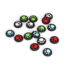 PS4 듀얼쇼크4/XBOX ONE 컨트롤러 스틱 커버, 화이트, 4개입