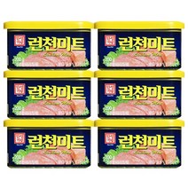 한성 런천미트, 200g, 6개