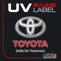 minif 토요타 UV라벨주차알림판/MFUL35/프리우스/캠리, TOUL-D11