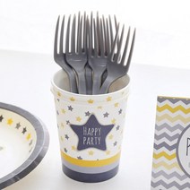 e베이비랜드 답례품스티커 선물포장용품등, 19_허니문_컵_6P