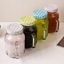 MAKA 칼라 Drinking Jar (드링크자) 580ml 1P, 그린