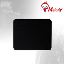 멜로디 미니 마우스패드 MSP-02, 블랙
