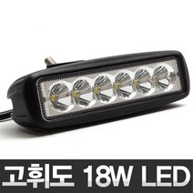 신성나라 써치라이트 18W LED 작업등 안개등 차량용 작업조명 서치라이트/후레쉬, 1개