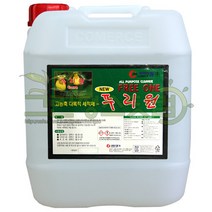 푸리원18.75L 고농축 다목적세척제 각종기름때얼룩 묵은때제거제 건물바닥 건물외벽 실내 시설물 장비 찌든때제거제 청소전문세제, 1PIECE, 18.75L