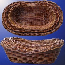 땅콩 바구니 / 안주 라탄 바스켓 나무 그릇 과자 간식 담는 디저트 바게트 술안주 작은 계란 포장 팝콘 트레이 카페 접시 브레드 사탕 빵 용기 부활절 과일 다과 수납 소형 플레이트