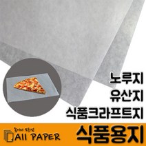 올페이퍼 식품용지 (기름흡수용), 얇은단면코팅노루지_3호, 1500매