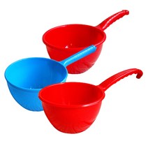 주방친구 센스 자루바가지 특대, 레드, 1개