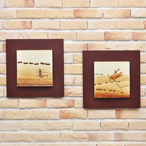 [BnH]동심 부조액자 2P A형 BJC_BJEJ1139, SET(4P)