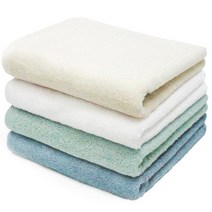 송월타올 라이트무지 130g, 아이보리, 4장
