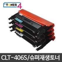 삼성전자 CLT-K406S 비정품토너, CLX-3305FW 빨강 반납없음, 1개